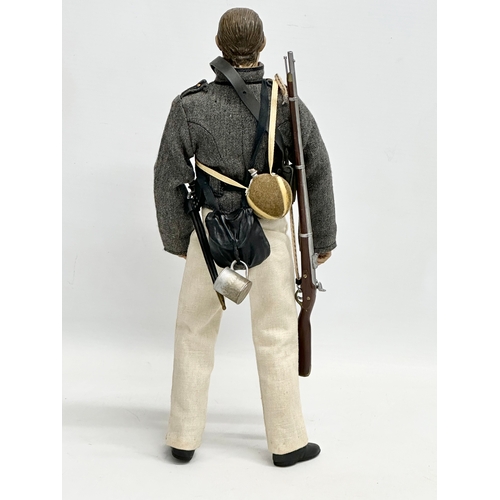 556 - A Sideshow Toys American Civil War Brotherhood of Arms ‘Johnny Reb’ North Carolina Infantry Action F... 