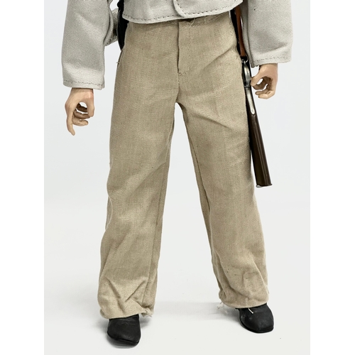 558 - A Sideshow Toys American Civil War Brotherhood of Arms Confederate Infantry Action Figure. 32cm