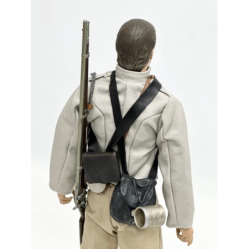 558 - A Sideshow Toys American Civil War Brotherhood of Arms Confederate Infantry Action Figure. 32cm