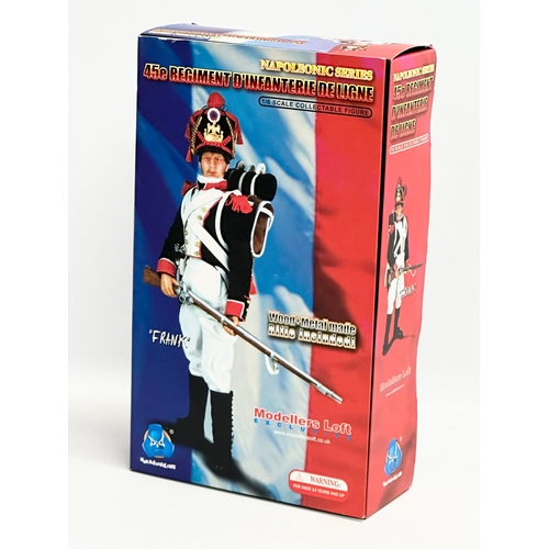 560 - A Modellers Loft Exclusive Napoleonic Series ‘Frank’ Action Figure in box. 45e Regiment D’Infanterie... 