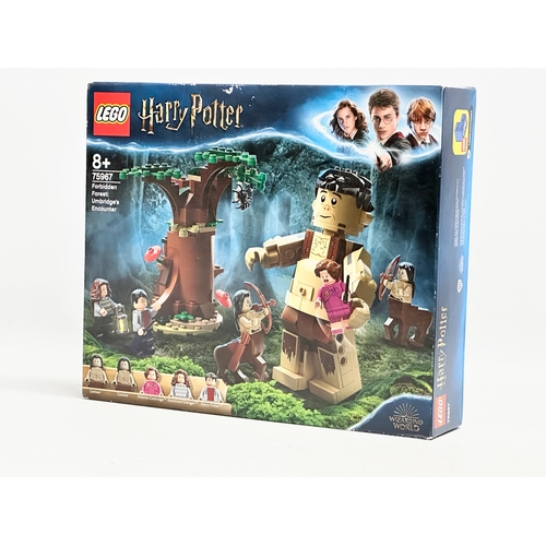 623 - New LEGO. A LEGO Harry Potter Forbidden Forest Umbridge’s Encounter. LEGO Friends Horse Training and... 