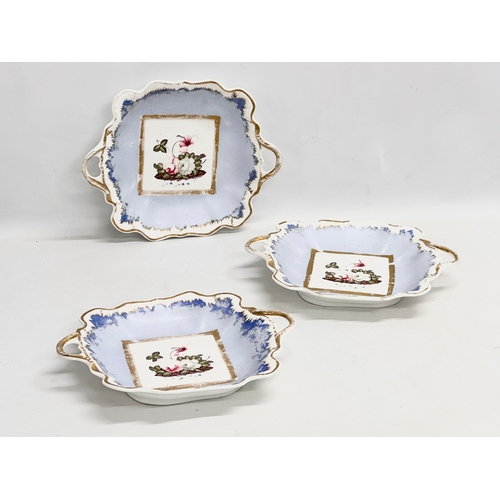 167 - An early 19th century Samuel Alcock ‘Periwinkle’ part dinner service. Circa 1822-1830.