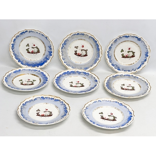 167 - An early 19th century Samuel Alcock ‘Periwinkle’ part dinner service. Circa 1822-1830.