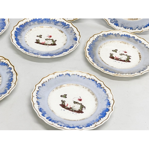 167 - An early 19th century Samuel Alcock ‘Periwinkle’ part dinner service. Circa 1822-1830.