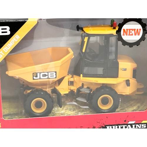 655 - A new Britains JCB 6T Dumper with box. 22x10x14cm