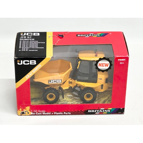 655 - A new Britains JCB 6T Dumper with box. 22x10x14cm