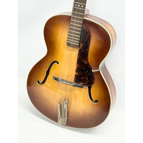 539 - A Hofner ‘Senator’ guitar. 10.591. Distributed by Selmer London