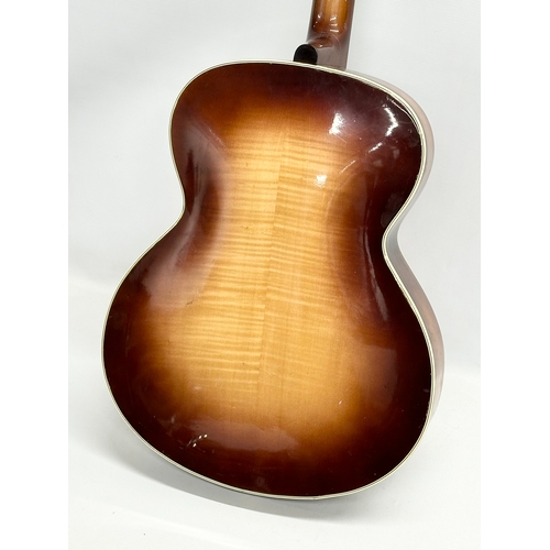 539 - A Hofner ‘Senator’ guitar. 10.591. Distributed by Selmer London