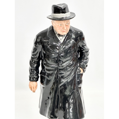 238 - A large Limited Edition Royal Doulton ‘Winston. S. Churchill’ figurine. HN3433. 1587/5000. 31.5cm