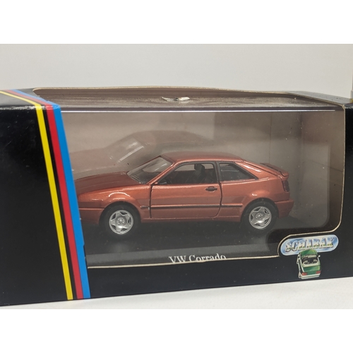 571 - A collection of model cars by Schabak, including 2 from The Evolutionary Car Collection. Scale 1:43.