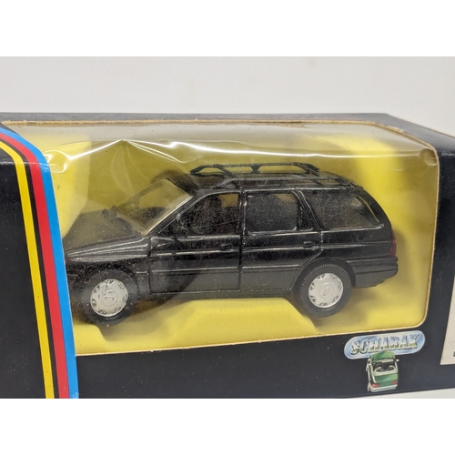 571 - A collection of model cars by Schabak, including 2 from The Evolutionary Car Collection. Scale 1:43.