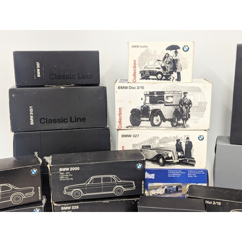 626 - A collection BMW model cars