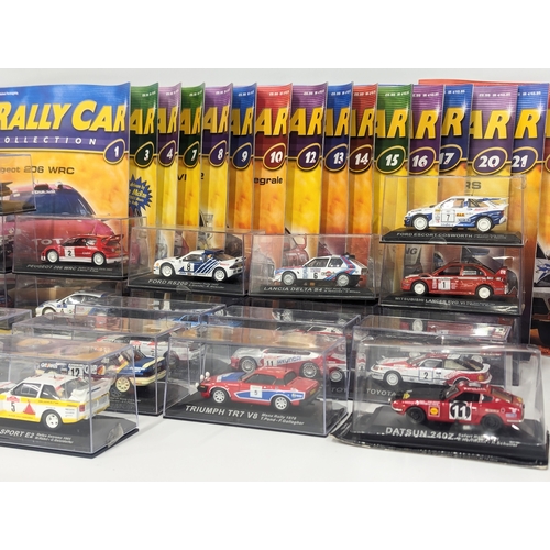 642 - A collection of model cars by De Agostini, 