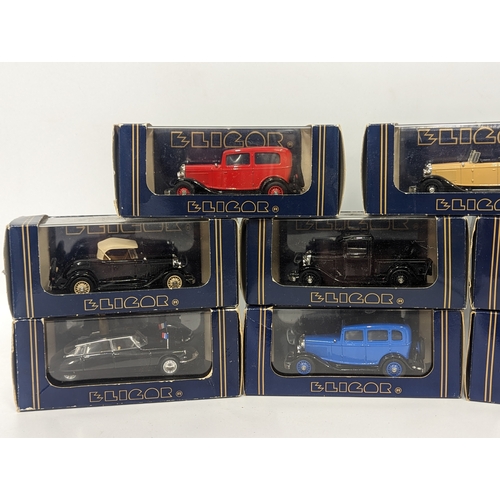 645 - A collection of model cars by Eligor