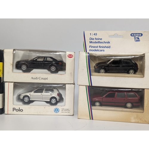 668 - A collection of Schabak model cars