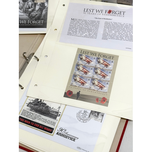 504 - A collection of ‘Lest We Forget’ First Day Covers.