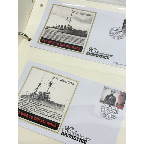 504 - A collection of ‘Lest We Forget’ First Day Covers.