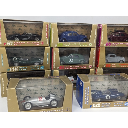 674 - A collection of Brumm model cars