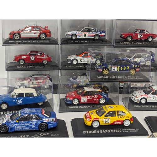 675 - A collection of model cars