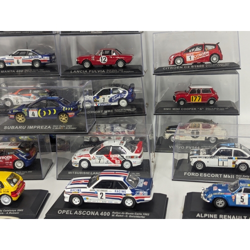 675 - A collection of model cars