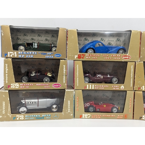 677 - A collection of Brumm model cars