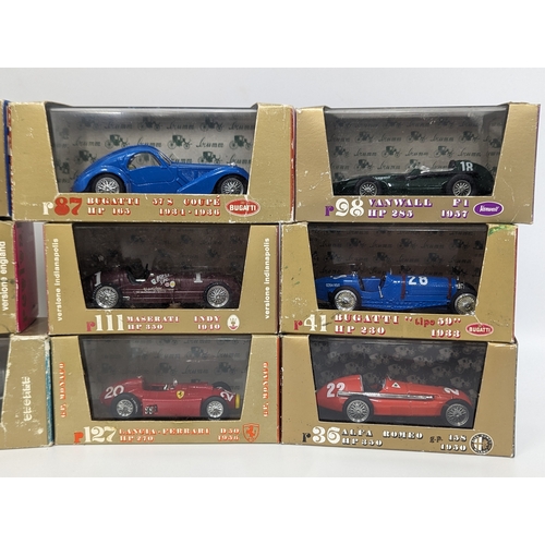 677 - A collection of Brumm model cars