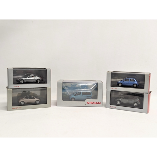 683 - A collection of Nissan model cars by Norev, Eligor, and  J-Collection.