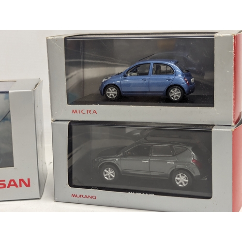 683 - A collection of Nissan model cars by Norev, Eligor, and  J-Collection.