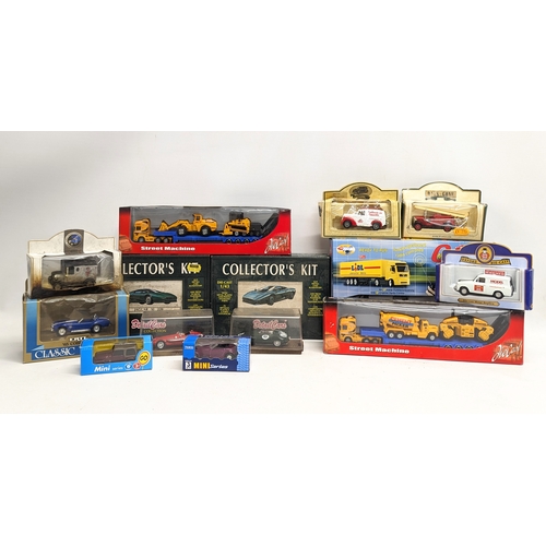 687 - A collection of model cars including Detail Cars Collector's Kit, Ertl, Days Gone, Oxford Die-Cast, ... 