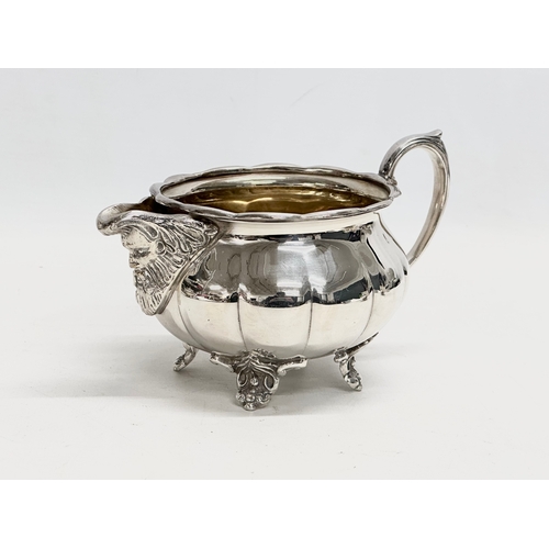 399G - A 4 piece Georgian style silver plated tea service by Cooper Brothers.