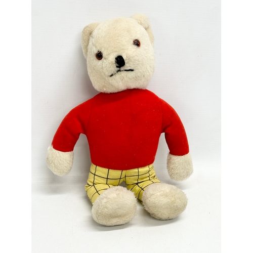 537 - A Limited Edition Rupert Classic 1973 Brown Face Rupert Bear with box by Frances Collectables Limite... 