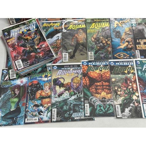 595 - A collection of DC Universe comic books/comics. Mostly Aquaman.