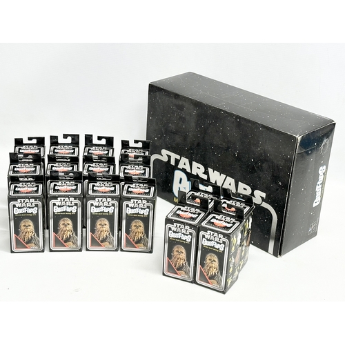 592 - A collection of Star Wars Bust-Ups Micro Models Kits. Series 1. Gentle Giant LTD. Chewbacca x4, Han ... 