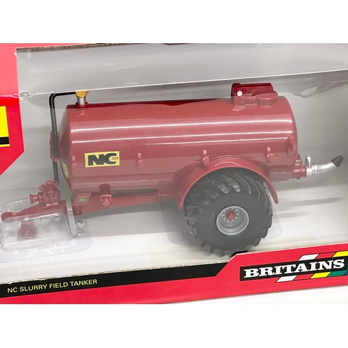 733 - A new Britains NC Engineering Slurry Field Tanker in box. 30x13x16cm