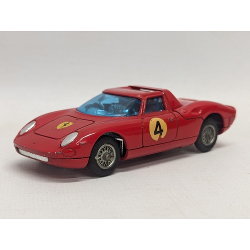 694 - 3 vintage Corgi Toys, Ferrari 'Berlinetta' 250 Le Mans, Ford Consul Classic, and Rover 2000, model c... 