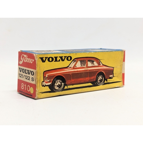 750A - A vintage Volvo Amazon 122/122 S model car by Tekno. No. 810. Made in Denmark.