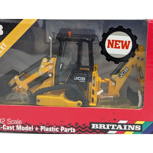 790 - A new Britains JCB 1CXT model. 1:32.