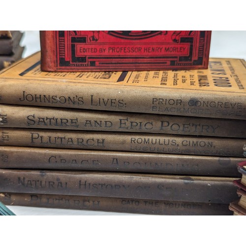 360E - A collection of vintage Cassell's National Library books edited by Professor Henry Morley. Including... 