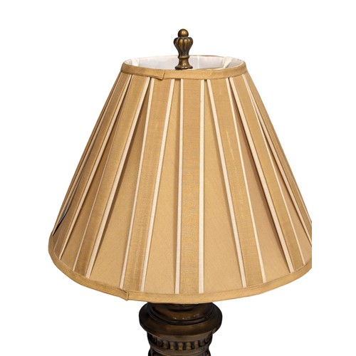 360G - A pair of large decorative table lamps. 90cm