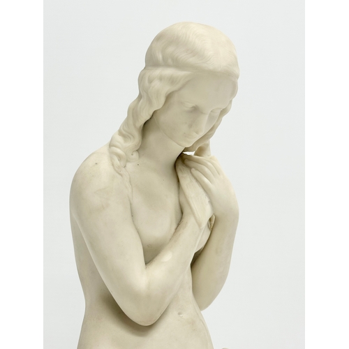 12 - A mid 19th century Copeland Art Union of London Parian figurine, modelled by J.H.Foley. Dated 1847. ... 