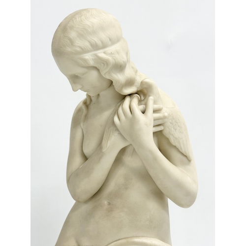 12 - A mid 19th century Copeland Art Union of London Parian figurine, modelled by J.H.Foley. Dated 1847. ... 