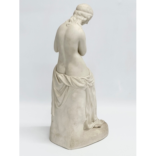 12 - A mid 19th century Copeland Art Union of London Parian figurine, modelled by J.H.Foley. Dated 1847. ... 