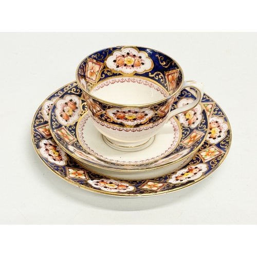 71 - A good collection of late 19th and early 20th century cups and saucers. A late 19th century Aynsley ... 