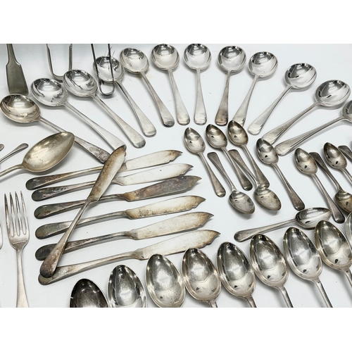 373 - A collection of good quality late 19th century Walker & Hall silver plated cutlery and 4 boxes of vi... 