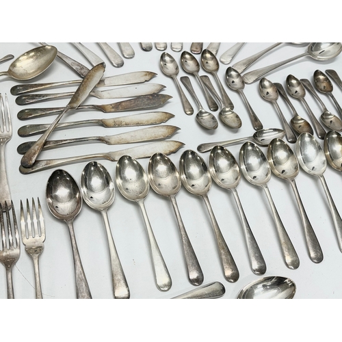 373 - A collection of good quality late 19th century Walker & Hall silver plated cutlery and 4 boxes of vi... 