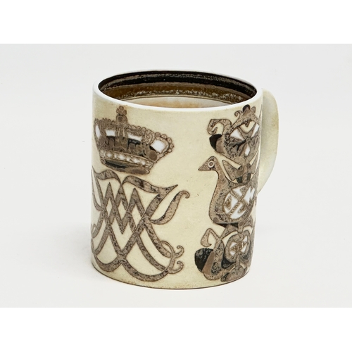 221 - A Danish 1960’s Commemorative mug designed by Nils Thorsson for Aluminia. 1964. 703/3135. Made for t... 