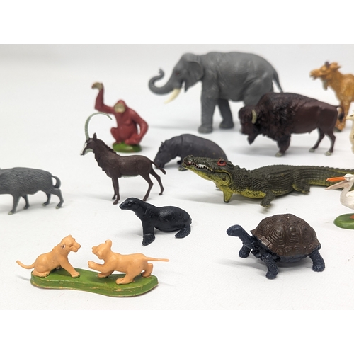 508 - A collection of vintage Britains model animals, mostly from 1970s.