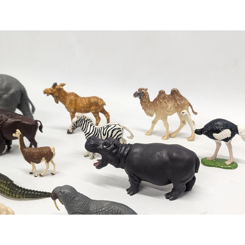 508 - A collection of vintage Britains model animals, mostly from 1970s.