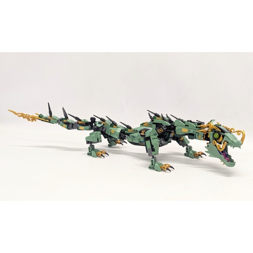 519 - A Lego The Ninjago Movie Green Ninja Mech Dragon