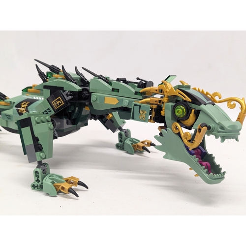 519 - A Lego The Ninjago Movie Green Ninja Mech Dragon